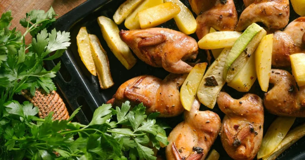 slow cooker chicken and potatoes